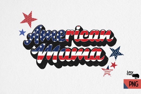 American Mama 4th July Sublimation