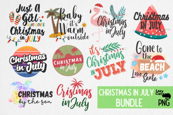 Christmas in July Sublimation Bundle
