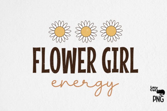 Flower Girl Retro Sublimation