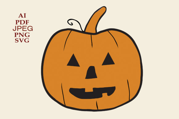 Halloween Pumpkin Skull