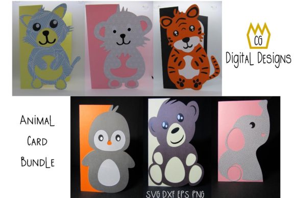 Large Animal Card Bundle