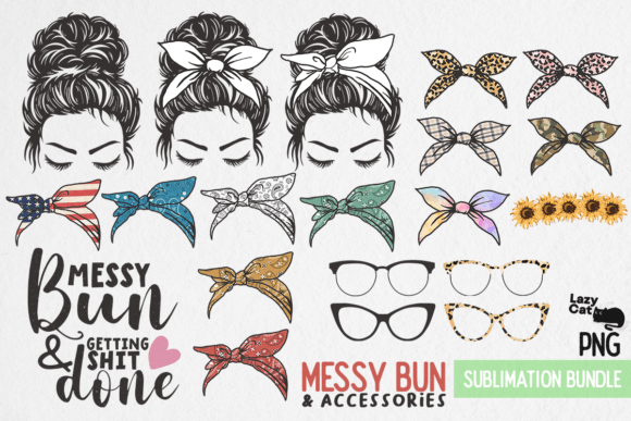 Messy Bun Accessories Bundle