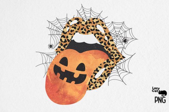 Pumpkin Lips Halloween Sublimation