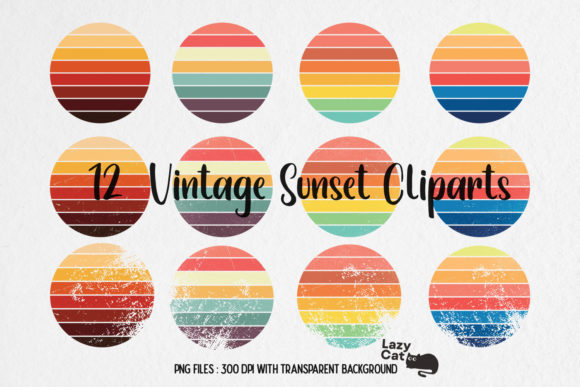 Vintage Sunset Sublimation